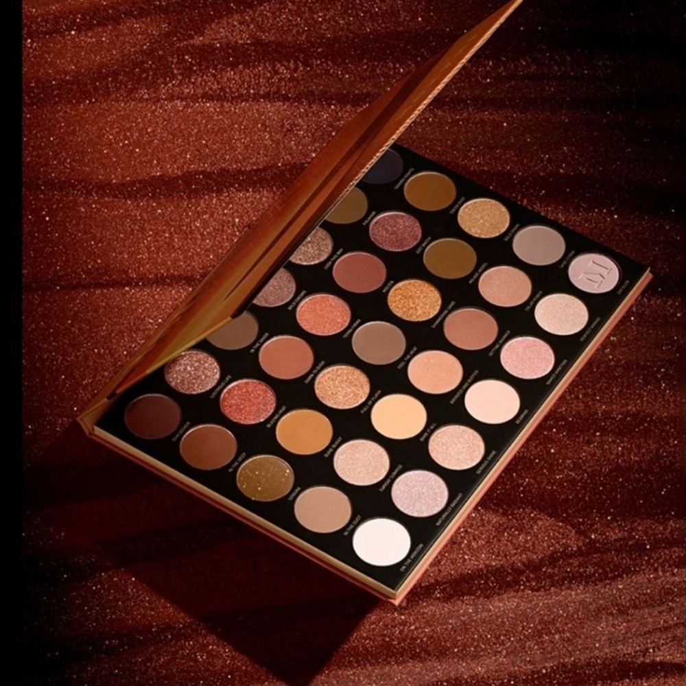 Morphe Brown and Gold Eyeshadow Palette with Versatile Shades